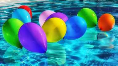 Colored Water Balloons