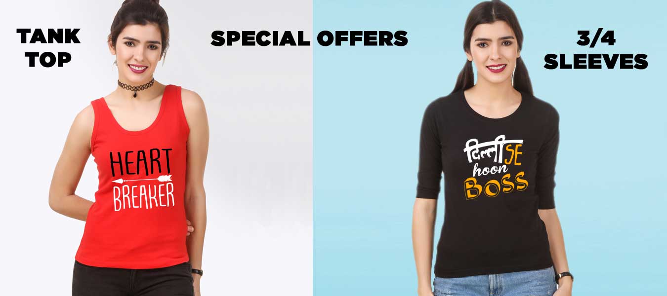 Experience the Nature of Modified Casual Tees for Females